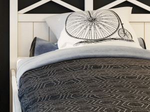 single bed brittany 3D 모델