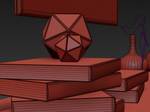 tv sideboard country club flai 3D Model