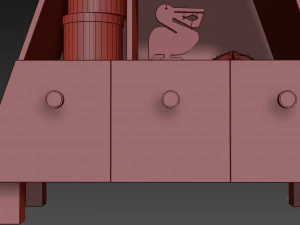 bookcase sideboardfurniture kvikk 3D Model