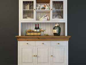 cupboard boston provence 3D मॉडल