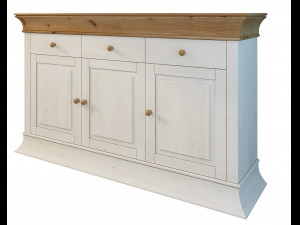 sideboard boston 3D मॉडल