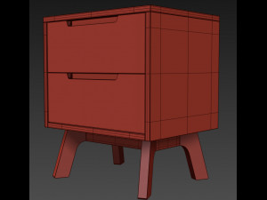 nightstand dresser jenson tim fenby 3D Model