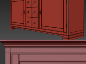 chest - sideboard country club 8240 flai 3D 模型