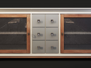 chest - sideboard country club 8240 flai 3D 模型