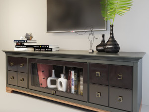 tv stand flai country club 3D 模型
