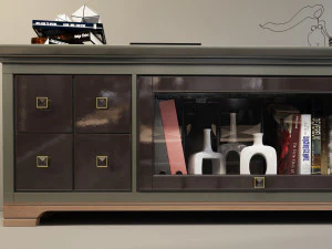 tv stand flai country club 3D Model