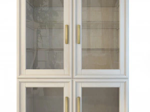 bookcase cabinet charlie 3D Model