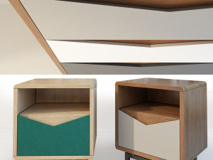 dresser nightstand sideboard louis sam wright 3D 模型