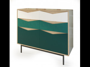 dresser nightstand sideboard louis sam wright 3D 模型