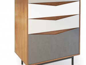 dresser nightstand sideboard louis sam wright 3D 模型