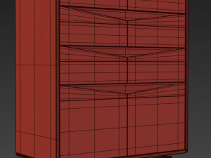 dresser nightstand sideboard louis sam wright 3D 模型