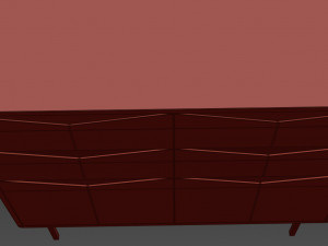 dresser nightstand sideboard louis sam wright 3D 模型