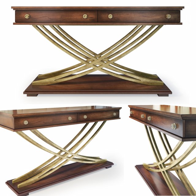 console dresser hooker palisade 3D 模型 .c4d .max .obj .3ds .fbx .stl .blend 