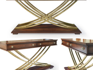console dresser hooker palisade Model 3D