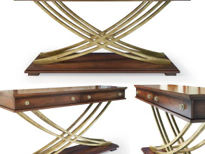 コンソールドレッサー売春婦柵 3Dモデル