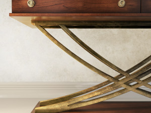 console dresser hooker palisade 3D 模型
