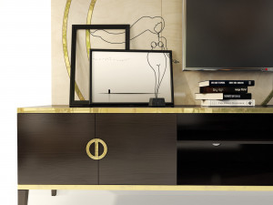 fererro tv console the sofa chair company Modello 3D