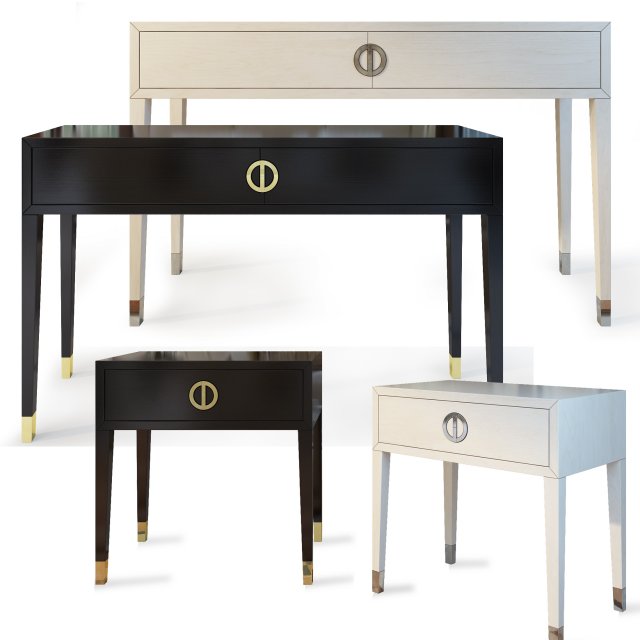 console- dresser nightstand fererro the sofa chair Modello 3D .c4d .max .obj .3ds .fbx .stl .blend 