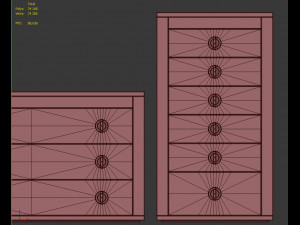 fererro dresser the sofa chair company 3D Model