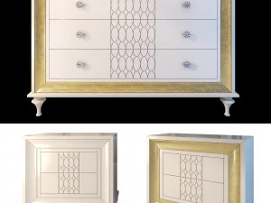 dresser nightstand mugali galiano emocion 3D Model