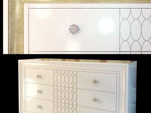 dresser nightstand mugali galiano emocion Modelo 3D