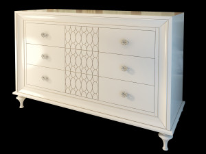 dresser nightstand mugali galiano emocion Modelo 3D