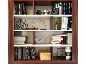 mugali bookcase shelving galiano emocion 3D Model