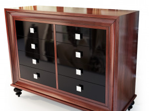 mugali dresser nightstand galiano emocion 3D 模型
