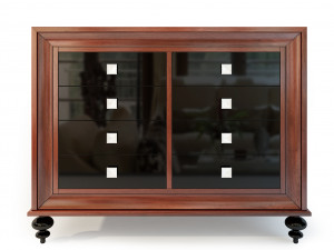 mugali dresser nightstand galiano emocion 3D 模型