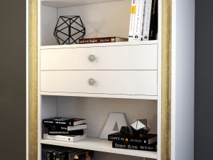 mugali cabinet bookcase galiano emocion 3D Model