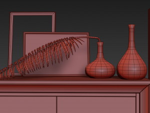 mugali cabinet bookcase galiano emocion 3D Model