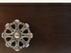 console hooker accent dresser medallion 3D Model