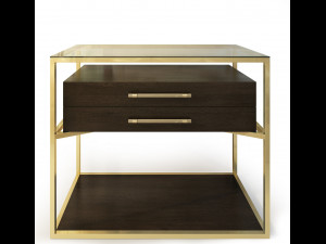 hooker curata sideboard nightstand Modelo 3D