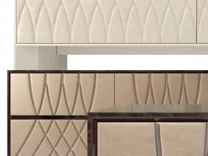 smania jersey rasha sideboard console - dresser 3D Model