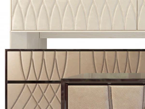 smania jersey rasha sideboard console - dresser 3D Model