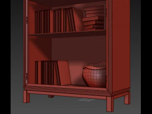 jason glass door cabinet 3D Model