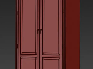 jason glass door cabinet 3D Model