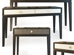 console - dresser laurent the sofa and chair company 3D Model