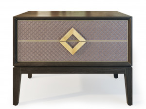 sideboard nightstand laurent the sofa and chair company 3D Model