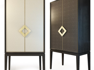 cabinet - sideboard laurent the sofa and chair company 3D मॉडल