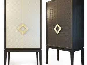 cabinet - sideboard laurent the sofa and chair company 3D Model