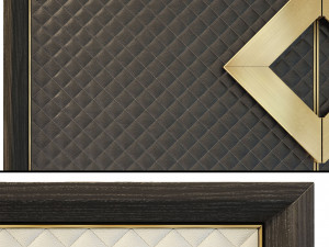 cabinet - sideboard laurent the sofa and chair company 3D 모델