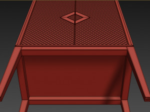 cabinet - sideboard laurent the sofa and chair company 3D 모델
