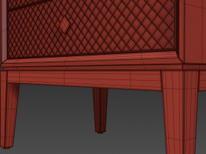 laurent dresser the sofa and chair company 3D Model