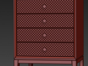 laurent dresser the sofa and chair company 3D Model