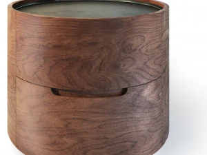 modern nightstand bedside table set 2 imodern 3D Model