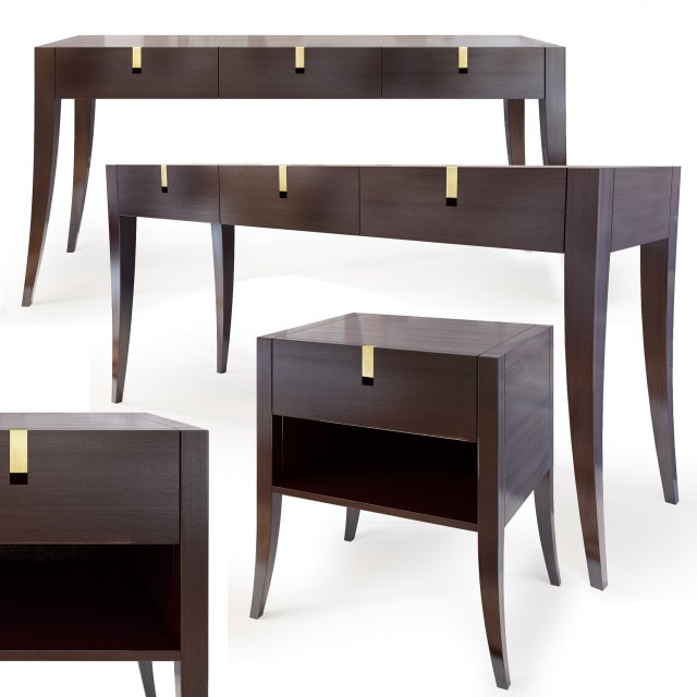 console jubilee selva nightstand dresser Model 3D .c4d .max .obj .3ds .fbx .stl .blend