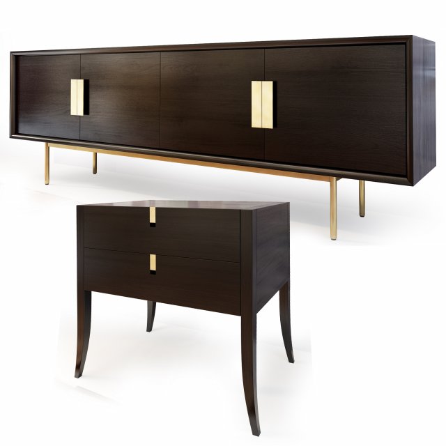 selva kenton sideboard nightstand jubilee Modelo 3D .c4d .max .obj .3ds .fbx .stl .blend 