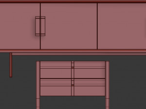 selva kenton sideboard nightstand jubilee Modelo 3D
