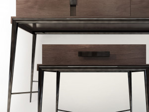 console and bedside table langham the sofa chair 3D 模型